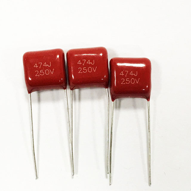 capacitor 4.7uf polyester film capacitor/ cbb capacitor/ polyester film capacitor