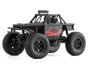 FMS 1/24 Mini RC truk Monster hobi mainan 4WD dua kecepatan Rock Crawling Car 4x4 Micro Rock Crawler FCX24 Lemur RTR