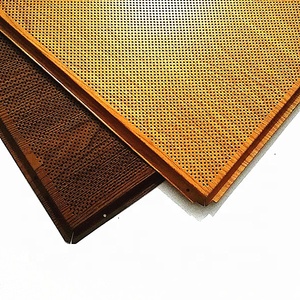 Acebond Trần nằm trong Trần cho trang trí nội thất kim loại trần nhà phòng tắm treo nhôm vuông cạnh hiện đại 0.4mm-0.8mm - Product Image 2