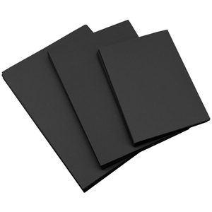 Carta Nera Spessa 250g 300g, <span class=keywords><strong>Fogli</strong></span> di <span class=keywords><strong>Cartoncino</strong></span> per A3 <span class=keywords><strong>A4</strong></span>, Spedizione Rapida, Rivestimento su Entrambi i Lati per Lavori Manuali - Product Image 1
