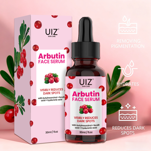 OEM / ODM LOGO personalizado de fábrica de etiqueta privada de Arbutina cara suero reduce visiblemente las manchas oscuras con ácido hialurónico - Product Image 2