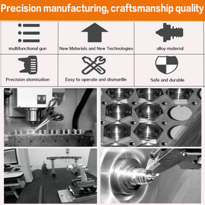 전문가용 5인치 DIY 목공용 오실레이팅 벨트 샌더 10,000RPM 고효율 고운 입자 후크 앤 루프 샌더 - Product Image 6
