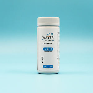 Test de qualité de l'eau pour <span class=keywords><strong>aquarium</strong></span> 6 en 1 avec bandelettes de test de pH, de carbonate, de dureté, de chlore, de <span class=keywords><strong>nitrite</strong></span> et de nitrate, 100 bandelettes - Product Image 3