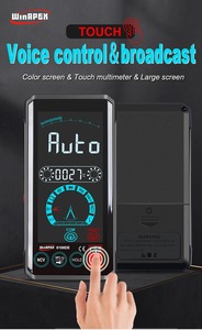 Multimètre numérique à commande vocale WinAPEX, multimètre numérique à bouton tactile, mesure de la conversion de fréquence, multimètre numérique - Product Image 6