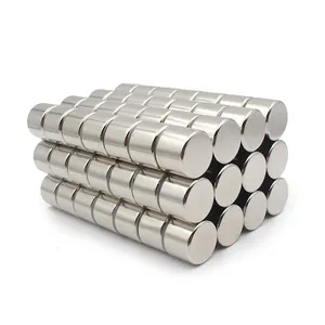 N30 N35 N40 N45 N50 N52 Round Cylinder Permanent Cylindrical Magnets Strong Ndfeb Neodymium Disc Magnet