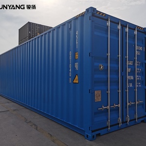 Conteneurs maritimes secs High Cube 40HC, certification CSC, capacité de 76,4 m³, construction en acier Corten, JUNYANG Logistics - Product Image 2