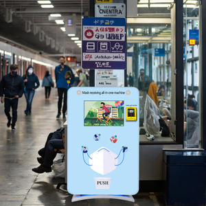 Vfresh Tự Phục Vụ Cộng Đồng <span class=keywords><strong>USB</strong></span> Máy Quảng Cáo Nhà Máy Giá Với Đồng Xu Mã <span class=keywords><strong>Token</strong></span> Thanh Toán Hệ Thống Mặt Nạ Máy Bán Hàng Tự Động - Product Image 1