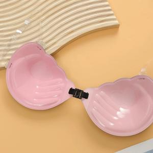 Meiye Rose Silicone Sexy Poitrine Pétales <span class=keywords><strong>Invisible</strong></span> Bandoulière Amovible Push Petit Sein Sous-Vêtements Shell En Gros - Product Image 2
