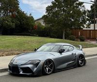 Pour Toyota Gr Supra A90 A91 Mk5 TRD Style jupe latérale en Fiber de carbone accessoires de voiture Kit de carrosserie