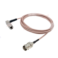 Adaptateurs Câble HD SDI RF Droit BNC Femelle Micro BNC DIN 1.0/2.3 CC4 Mâle RG59 Pigtail 75 Ohm BEVOTOP BNCRG179-2