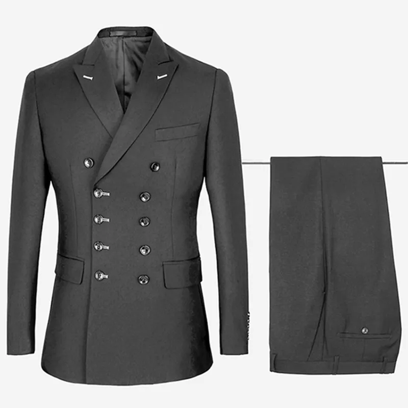 Men's Blazer Jacket, Wholesale Custom Made Black Brands Wedding Men's Suits 2 Pieces