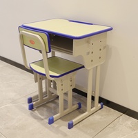 Ensembles scolaires, pupitres scolaires, table et chaise d'étude pour enfants, pupitre et chaise d'étude à hauteur réglable