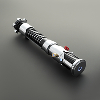 Nexussabers EP1 Obi-Wan Kenobi Lightsaber LED Baterai Isi Ulang Pabrik Resmi Warna Berubah Tak Terbatas untuk Bela Diri