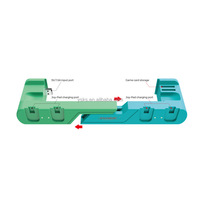 Station de charge 4-en-1 TNS-0122 pour NS, support de charge pour N Switch Joy Con, alimentation et station de charge
