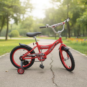 Roues d'apprentissage pour vélo rouge de 16 pouces, modèle 76813, 1 pièce/boîte - Product Image 3