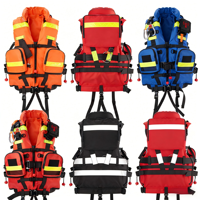 Gilet de flottabilité professionnel haute performance pour la lutte contre les incendies et le sauvetage, la prévention et le sauvetage en cas d'inondation, bleu ciel