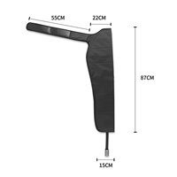 Bottes de récupération sportive à 6 ou 8 chambres, dispositif de massage par compression pneumatique à pression d'air pour les bras