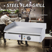 Plaque de cuisson électrique Teppanyaki de table FRYKING EG-818, la plus vendue, 220-240V 2.8KW