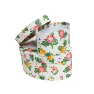 Empaque de cartón rígido, caja de regalo cilíndrica ovalada de papel, personalizable según la demanda - Product Image 3