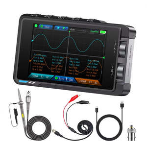 FNIRSI DS215H ออสซิลโลสโคปซ่อมแซมขนาดเล็ก 2-in-1 แบบสองช่องสัญญาณ แบนด์วิดท์ 50MHz อัตราการสุ่มตัวอย่าง 250MS/s รองรับ 8 ภาษา รุ่น DS215H Mini - Product Image 2