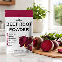 Poudre de racine de betterave crue AegleWell OEM, végétalienne, sans OGM, sans gluten, superaliment pour l'endurance sportive, pour adultes, fabriquée en usine GMP