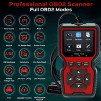 V519 Nuevo Escáner Automotriz OBDII, Lector de Códigos de Sistema Completo, Analizador de Motor Portátil para Diagnóstico de Automóviles, Gran Venta