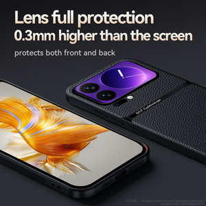 Ốp điện thoại TPU mềm mại, bề mặt như da, kiểu hạt vải thiều X&E dành cho Xiaomi Mi 15 14 13 12 11 17 Pro Max ULTRA 15T 14T 5G - Product Image 5