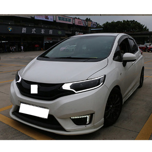 Phare de pare-chocs avant de haute qualité GK5 Guide de lumière LED feux de jour LED 4 lentilles phares pour <span class=keywords><strong>Honda</strong></span> Fit Jazz 2014-2020 - Product Image 3