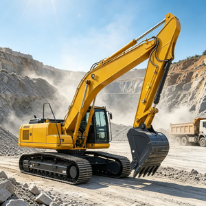 Excavatrice sur chenilles de 22 tonnes, système hydraulique, machine de terrassement pour l'exploitation minière et la construction - Product Image 5