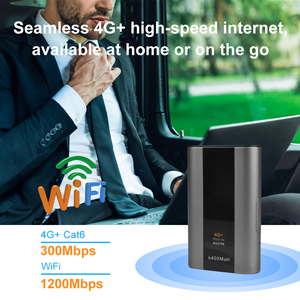OLAX 6400mAh Large Battery Wifi Router Dual Band CPE Wifi6 4g+ Mobile Portable With <b>LAN</b> Port M50 5g Sim Router - Product Image 6