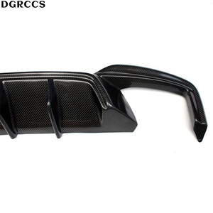 For 6 Series F06 F13 M6 2012-2016 Style Carbon Fiber Rear Lip Rear <b>Diffuser</b> Bumper Lip - Product Image 6