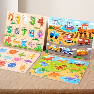 Giao thông trái cây kỹ thuật số số động vật nhận ra <span class=keywords><strong>Iq</strong></span> đào tạo trước khi học ghép hình bằng gỗ Bảng câu đố đồ chơi - Product Image 4