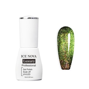 Esmalte <span class=keywords><strong>de</strong></span> Uñas en Gel Magnético Aurora <span class=keywords><strong>de</strong></span> <span class=keywords><strong>12</strong></span> Colores, Efecto Holográfico, Gel UV para Uso en Salón, 2-Free BJG Cat Eye - Product Image 4