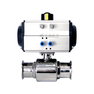 100mm thép không gỉ 304 316L vệ sinh kẹp không Giữ Bóng van với cài đặt nhanh chóng - Product Image 3