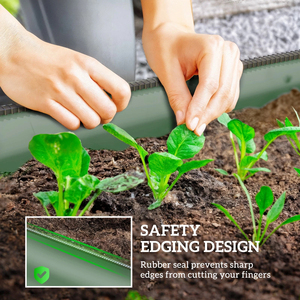 RoHS Galvanised Steel Raised Garden Bed Racetrack Oval Design Bulk Procurement Friendly Outdoor Landscaping <b>Planter</b> Unit - Product Image 2