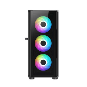 Nouveau modèle R21 mesh pc coques latérales en verre boîtier de jeu en verre trempé pc de jeu - Product Image 4