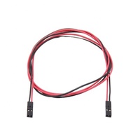 Vente en gros usine : Assemblage de faisceau de câbles Dupont 2 broches femelle-femelle 70 mm pour imprimante 3D électronique, conducteur en cuivre pur, isolation caoutchouc/PVC
