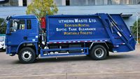 Nouveau camion compacteur hydraulique diesel manuel Shacman M3000 de 15 mètres cubes pour le transport urbain de déchets, modèle 2026