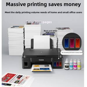 <span class=keywords><strong>Imprimante</strong></span> Canon G2810 G3810 <span class=keywords><strong>avec</strong></span> kit d'encre CISS d'origine, impression couleur, copie, numérisation, tout-en-un mobile - Product Image 5