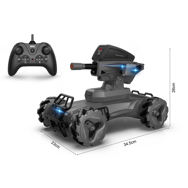 Flytec F06 2-in-1 FPV Infrared Fighter Armor Programming RC Robot Car with HD Camera for Multiplayer Battle Game Adult Kids Toy