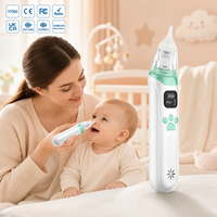 Aspirateur nasal électrique Nimicoo pour enfants de 0 à 12 ans, kit de soin quotidien du mucus, ABS+Silicone Max.