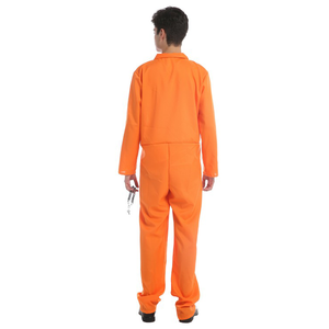 <span class=keywords><strong>Costume</strong></span> <span class=keywords><strong>de</strong></span> fête d'Halloween pour homme <span class=keywords><strong>adulte</strong></span>, combinaison orange <span class=keywords><strong>de</strong></span> détenu, <span class=keywords><strong>costume</strong></span> <span class=keywords><strong>de</strong></span> cosplay, uniforme, ensemble <span class=keywords><strong>de</strong></span> combinaison <span class=keywords><strong>de</strong></span> <span class=keywords><strong>pompier</strong></span> - Product Image 5