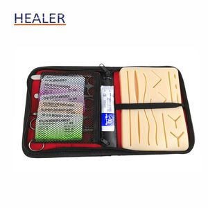 Almohadilla <span class=keywords><strong>de</strong></span> Silicona para Sutura Quirúrgica con Malla para <span class=keywords><strong>Heridas</strong></span>, Suave, Duradera, Color Piel, 18x12cm, para Entrenamiento Médico en Escuelas <span class=keywords><strong>de</strong></span> Medicina - Product Image 5