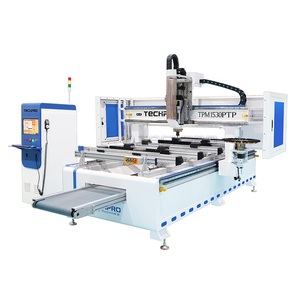 TechPro Wood Furniture Cabinet Doors Making 3d <strong>1530</strong> Point To Point PTP Table <strong>ATC</strong> <strong>CNC</strong> <strong>Router</strong> Machine - Product Image 1