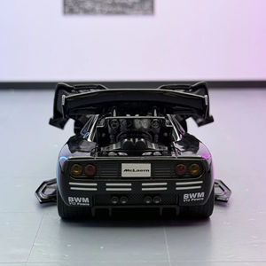 <span class=keywords><strong>1</strong></span>:<span class=keywords><strong>32</strong></span> McLaren <span class=keywords><strong>F1</strong></span> moulé sous pression modèle voiture Super voiture décorer ornement jouets avec son lumière pullback portes ouvertes pour les enfants - Product Image 6