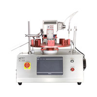 Máquina Semiautomática de Llenado y Tapado de Tubos de Centrífuga de 1.5ml para Aceite y Líquidos, con Control PLC, para Llenado de Kits de Bio Reactivos