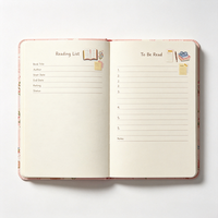 Journal de lecture personnalisé, couverture rigide, patchwork, carnet pour les amoureux des livres, format A5, journal de commentaires sur les livres
