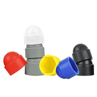 Populaire M3-M20 décoratif gland écrous coloré en plastique dôme vis couvercle capuchon boulon couvercle pour Protection système