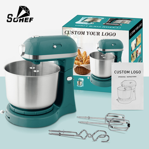 Mesin pencampur tepung Mini 3QT 300W elektrik kompak pencampur makanan Batidora Para Harina ringan untuk kue rumah batiora - Product Image 2