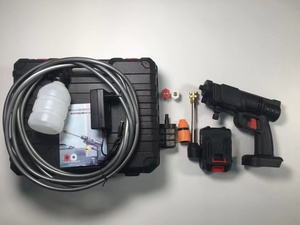 2026 OEM Venta de Fábrica Barata Pistola de Lavado de Coches Portátil con Batería de Litio, Aleación de Aluminio, Microfibra y Plástico, con Flujo Ajustable, Juego de Herramientas - Product Image 4